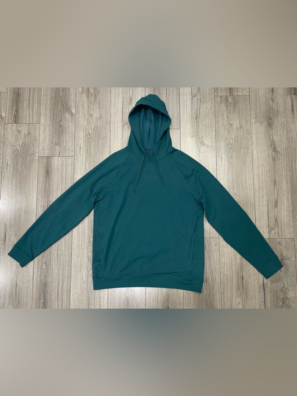Lululemon City Sweat Pullover Hoodie Mens XL Green Sweatshirt LM3AUPS